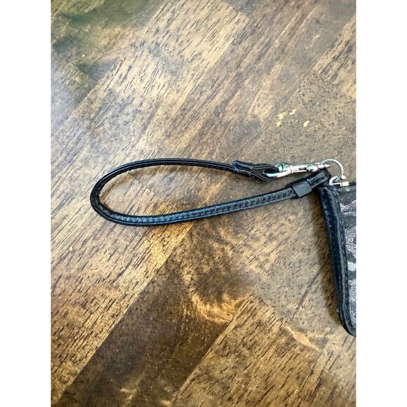 Coach Leopard Print Small Leather Wallet / Wristlet - Picture 3 of 5